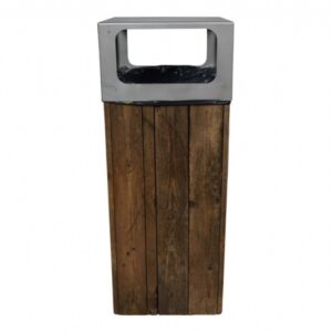 Afvalbak Steigerhout