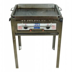 Barbecue klein gas incl. bakplaat