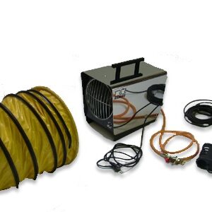 Blower gas klein incl. slang en thermostaat