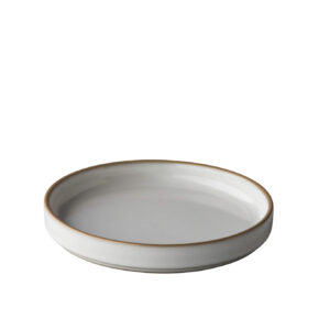 Bord Japan, white/grey, Ø 15 cm