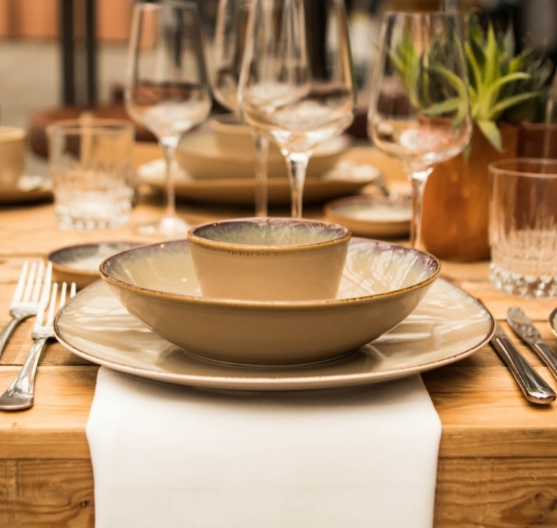 Bord Natuur 21cm - Afbeelding 3