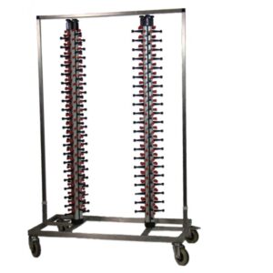 Bordenrek verrijdbaar 168 borden