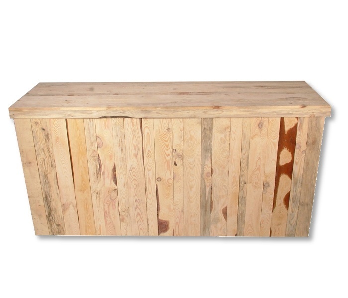 Buffettafel steigerhout 2,2m