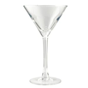 Cocktailglas op hoge voet klein