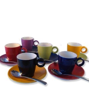 Espresso servies Colori gemengd