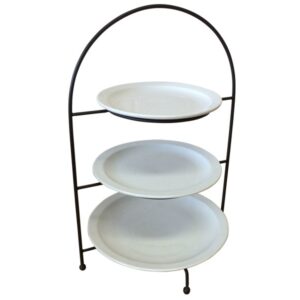 Etagere zwart 3 etages groot