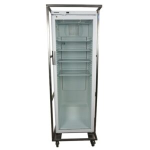 Flessenkoelkast met glazen deur 400L