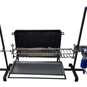 Houtgestookte varkensspit