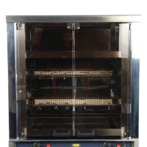 Kippengrill tafelmodel RVS gas