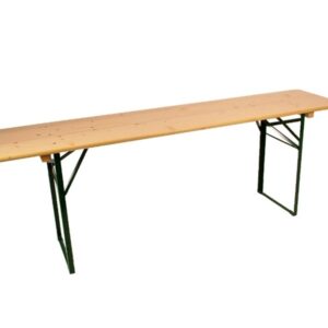 Klaptafel van bankenset 220x70cm