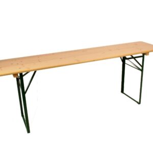 Klaptafel van bankenset 220x80cm