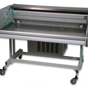 Koelvitrine verrijdbaar 1,2m