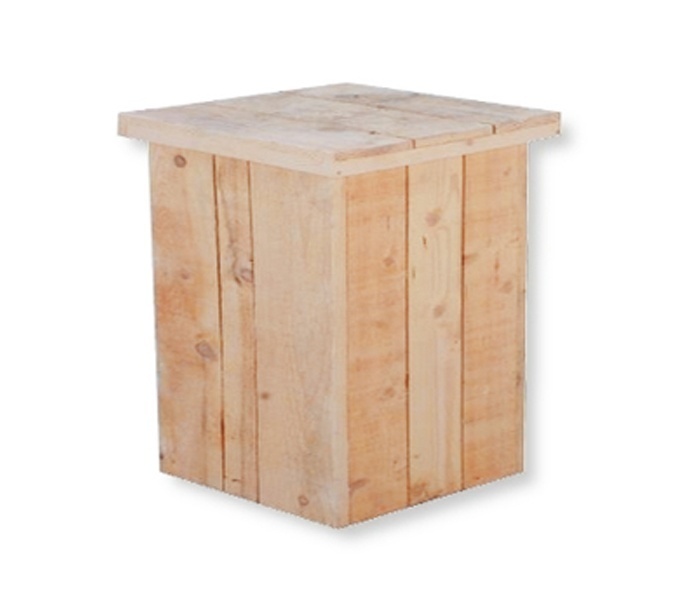 Kruk steigerhout laag