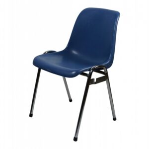 Kuipstoel blauw koppelbaar