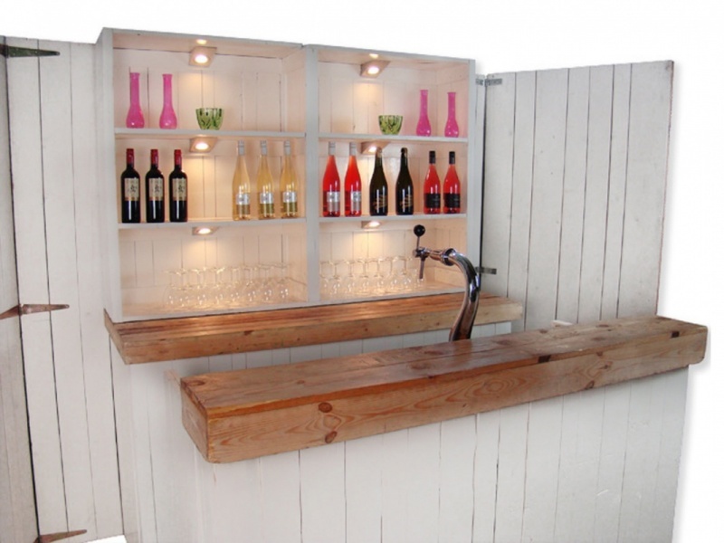 Luxe bar Mixed Wood 1,7m - Afbeelding 2