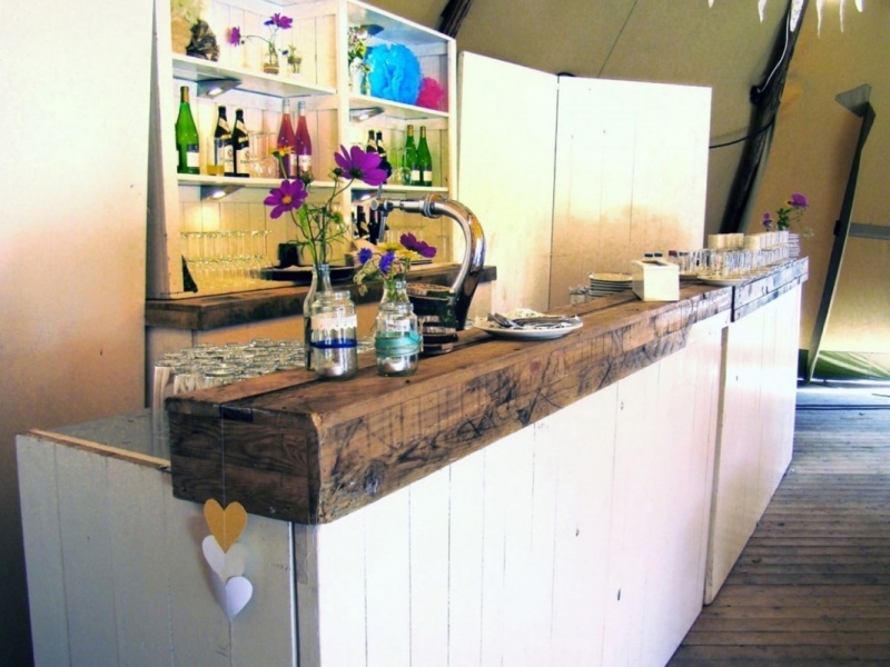 Luxe bar Mixed Wood 1,7m - Afbeelding 3