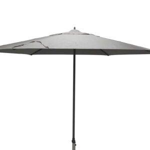 Parasol lichtgrijs 3.5 m. rond