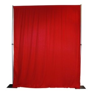 Pipe & drape rood per 3m