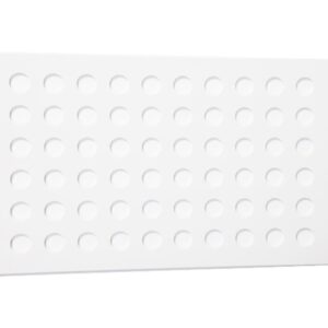 Plateau GN 60-gaats wit tbv buikbak