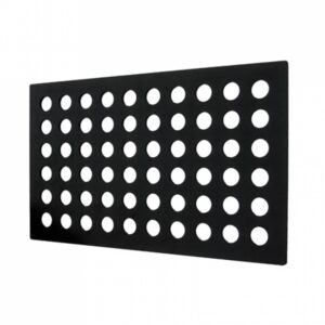 Plateau GN 60-gaats zwart tbv buikbak