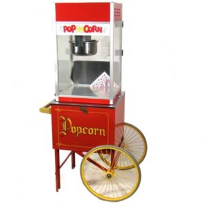 Popcornkar incl. popcornmachine