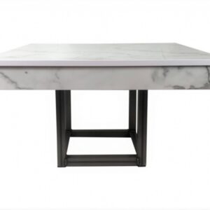 Salontafel Marmerlook Industriale 80x80cm