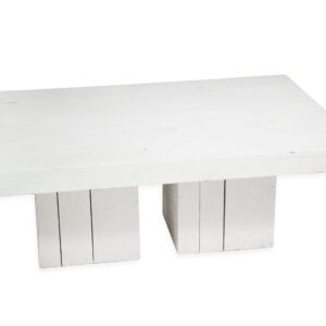 Salontafel steigerhout wit 130x90cm