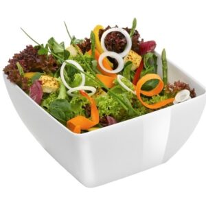 Schaal Melamine vierkant hoog 270x270mm (g)