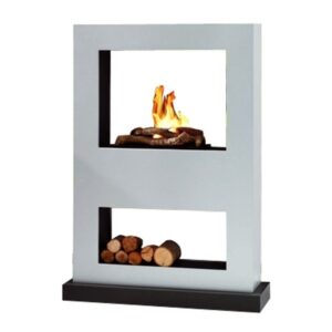 Schouw Trendy met biobrander  wit