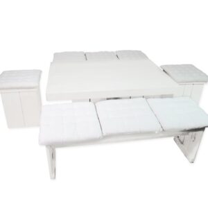 Set steigerhout wit basic