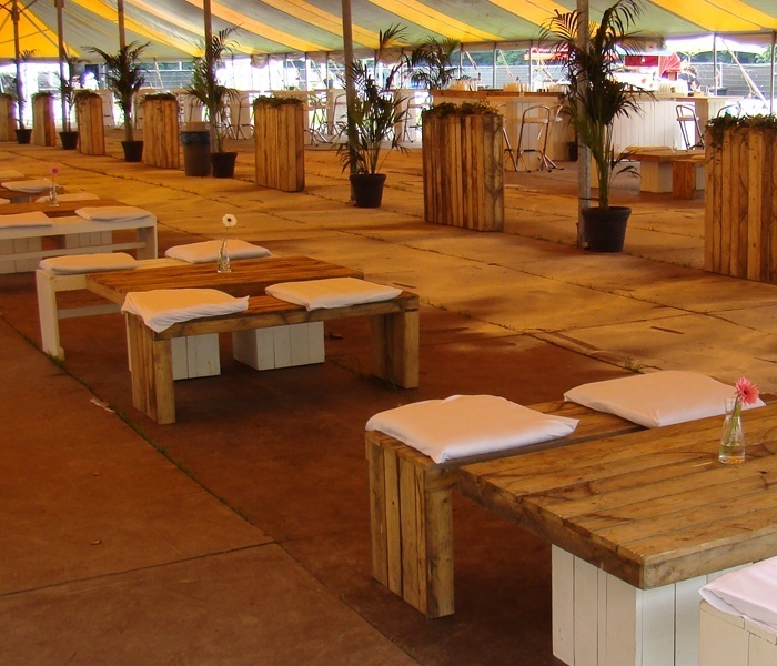 Set steigerhout wit basic - Afbeelding 3