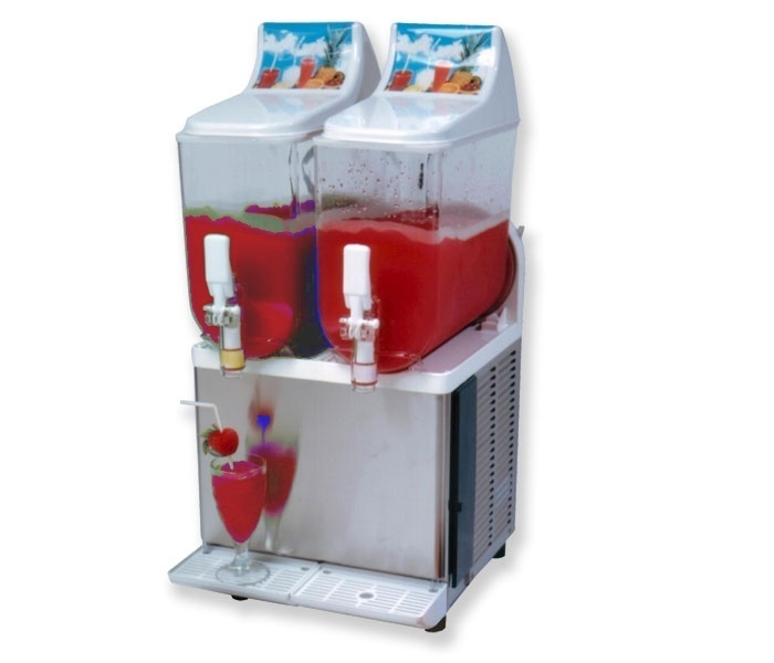 Slush puppy machine compleet 2x10L