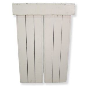 Spreekstoel steigerhout wit