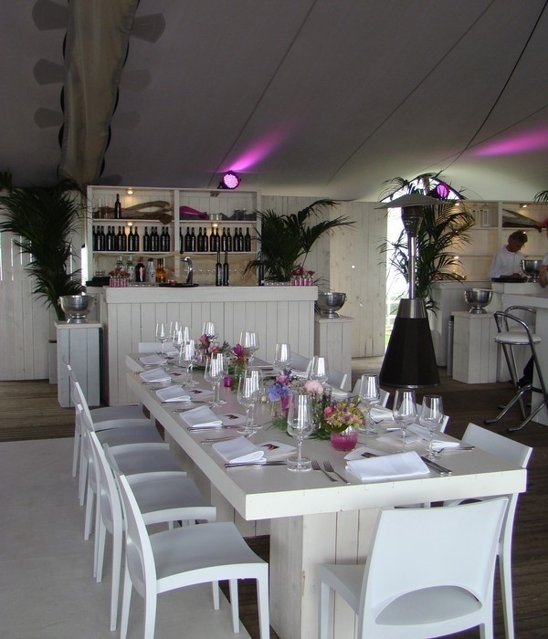 Stamtafel steigerhout wit 240x100cm - Afbeelding 3