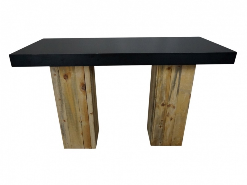 Statafel Black & Wood 180x80cm