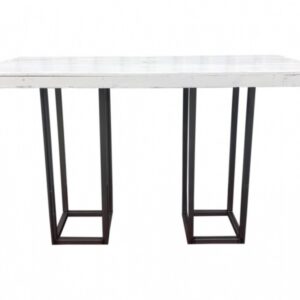 Statafel Industrial White 180x80cm