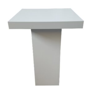 Statafel Milano wit 80x80cm