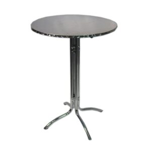 Statafel rond aluminium 80cm