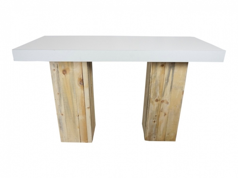 Statafel White & Wood 180x80cm