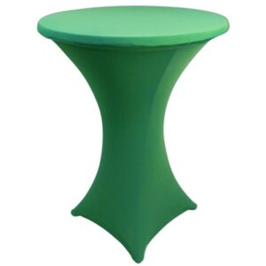 Statafelrok stretch met tophoes donkergroen