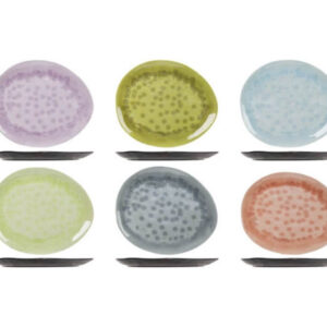 Streetfood bord melamine 20x17cm - diverse kleuren