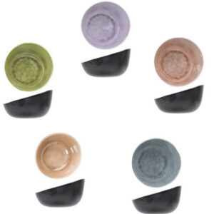 Streetfood kom melamine Ø13cm - diverse kleuren