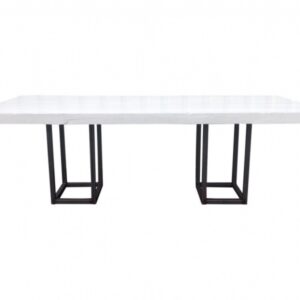 Tafel Industrial White 240x80cm