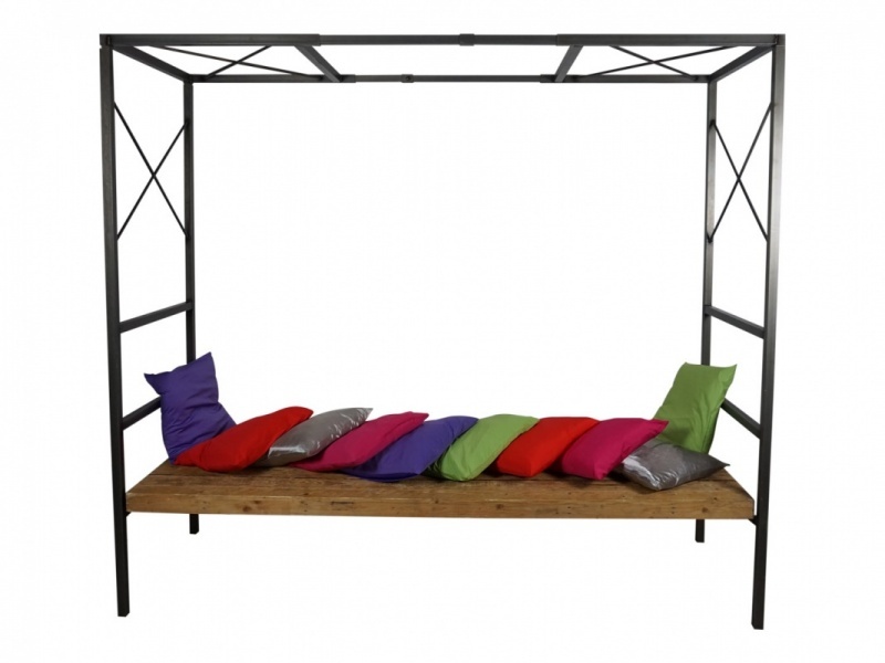 Tafel Industrieel met kooi 240cm - Afbeelding 3