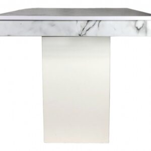 Tafel Marmerlook Classico Wit 80x80cm