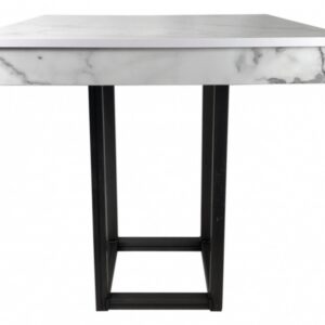 Tafel Marmerlook Industriale 80x80cm