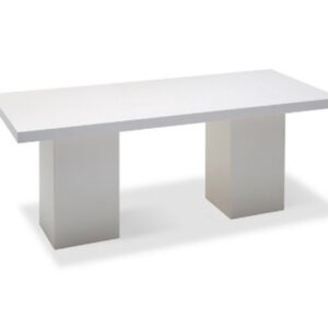 Tafel Milano wit 180x80cm