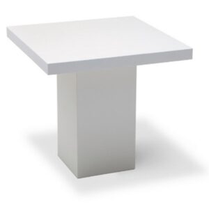Tafel Milano wit 80x80cm