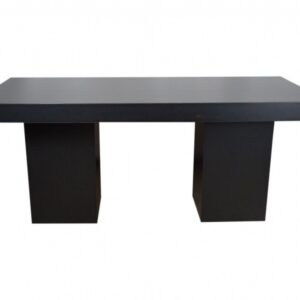 Tafel Milano zwart 180x80cm