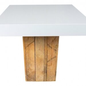 Tafel White & Wood 80x80cm